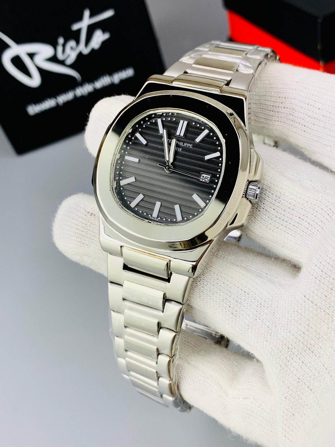 Patek Limited Edition Premium Dial - Superlative Finish - Black