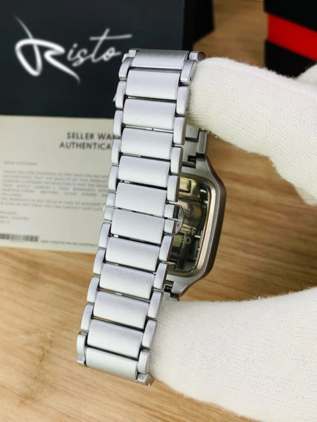 Rado Classic Square Men's Watch MD Silver White
