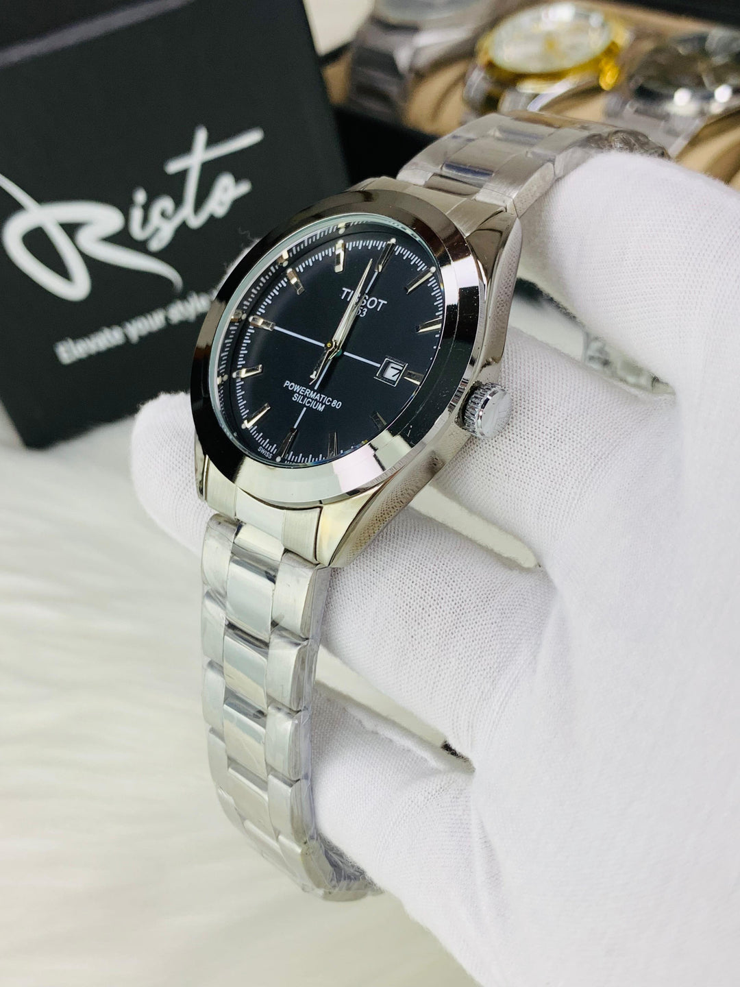 Tissot Gentleman Powermatic 80 Stainless Steel - Black