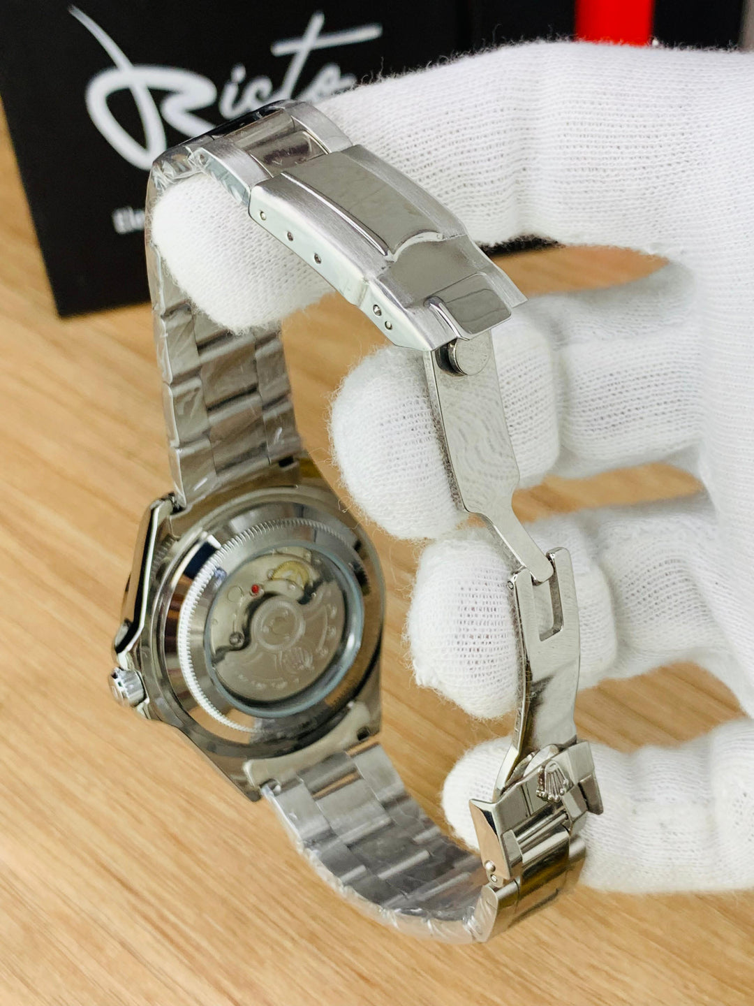 RLX Luxury Explorer 16570 - Stainless Steel - Green