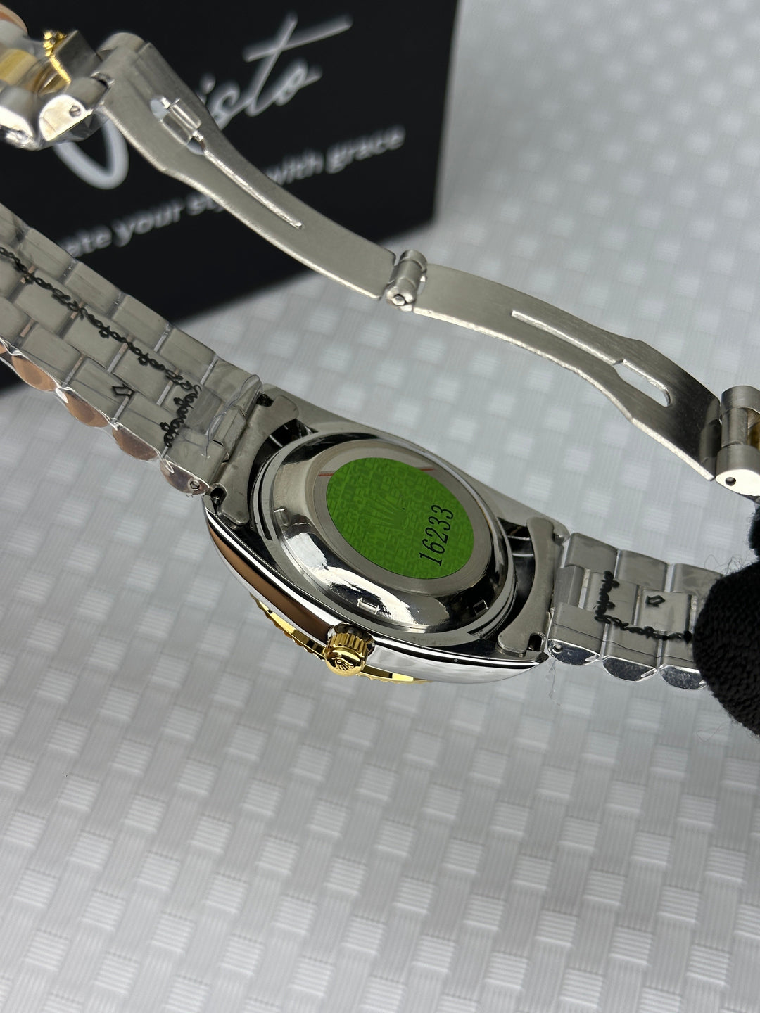 RLX - Oyster Perpetual Day & Date - Two Tone Silver