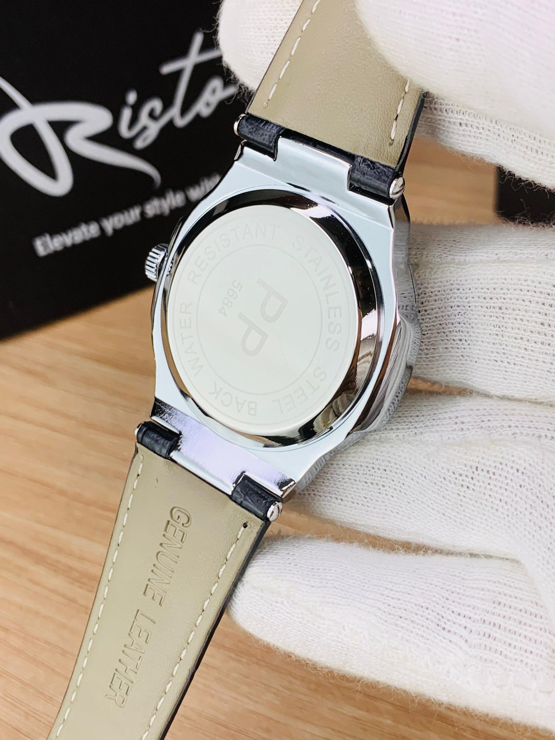Patek Philippe Nautilus - Leather Strap Brown & Brown