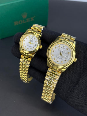 Oyster Perpetual Day-Date - Couple's Set - Golden