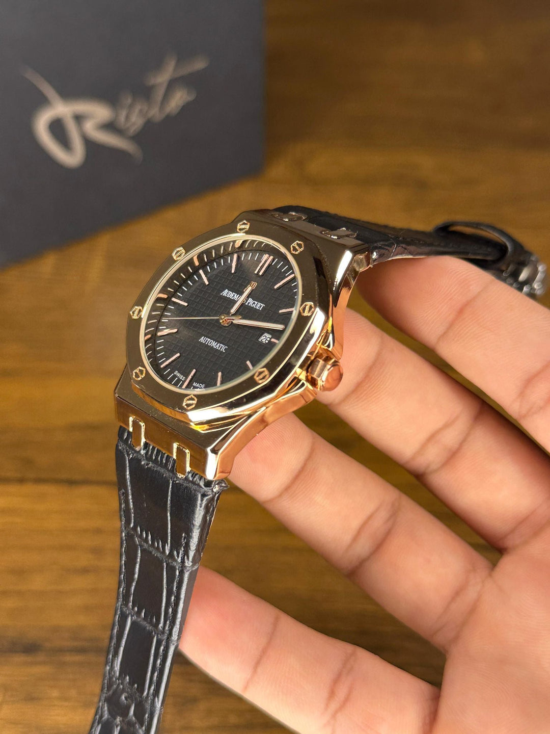 AP Royal Oak Self Winding - Premium Leather Straps