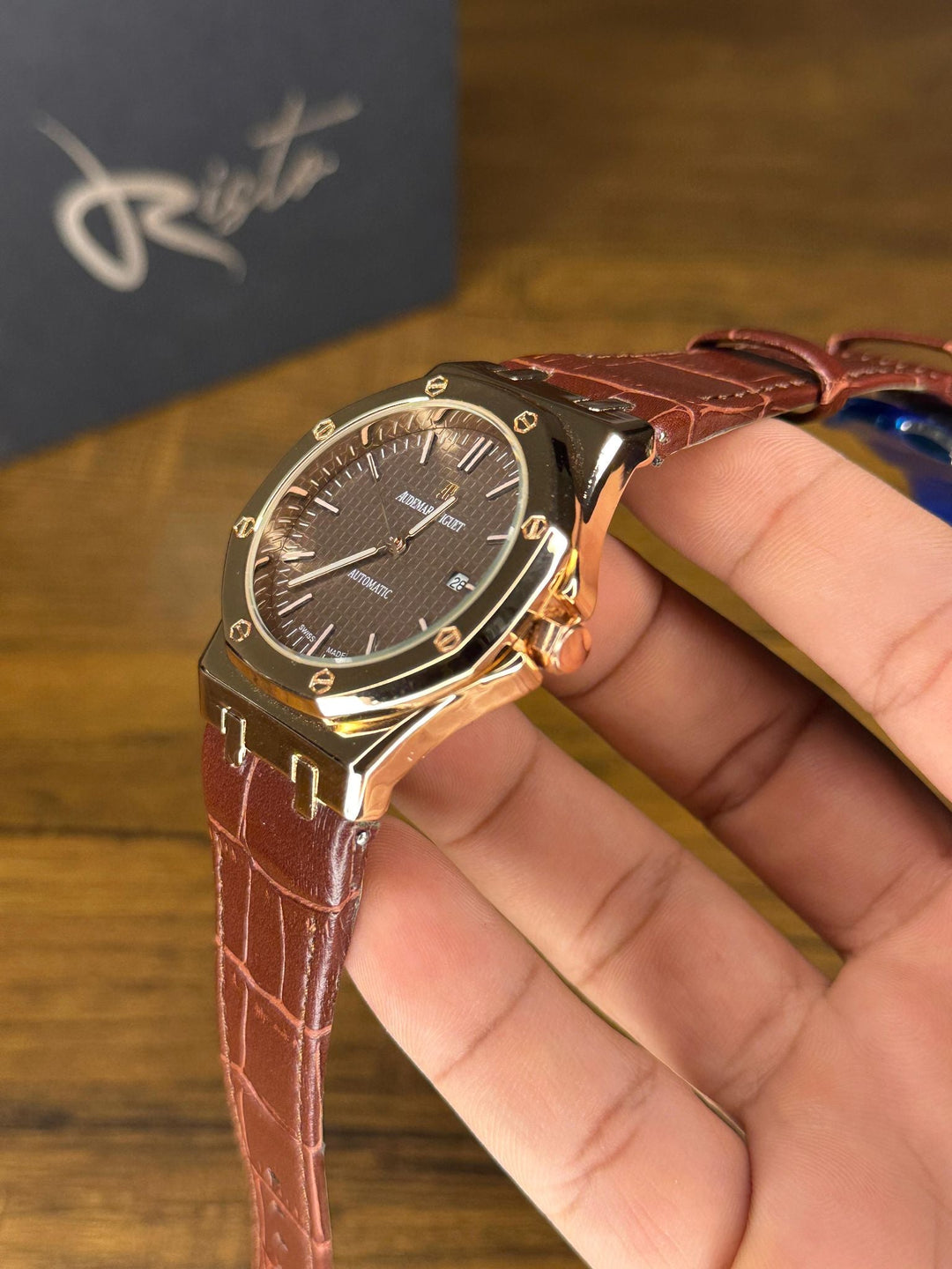 AP Royal Oak Self Winding - Premium Leather Straps