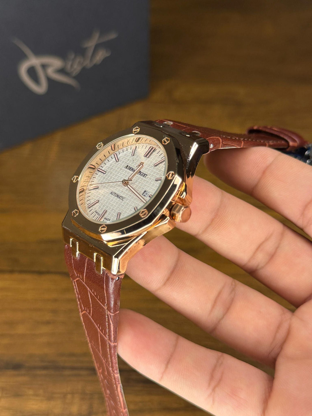 AP Royal Oak Self Winding - Premium Leather Straps
